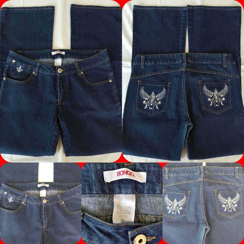 JUNIORS BONGO JEANS SIZE 11